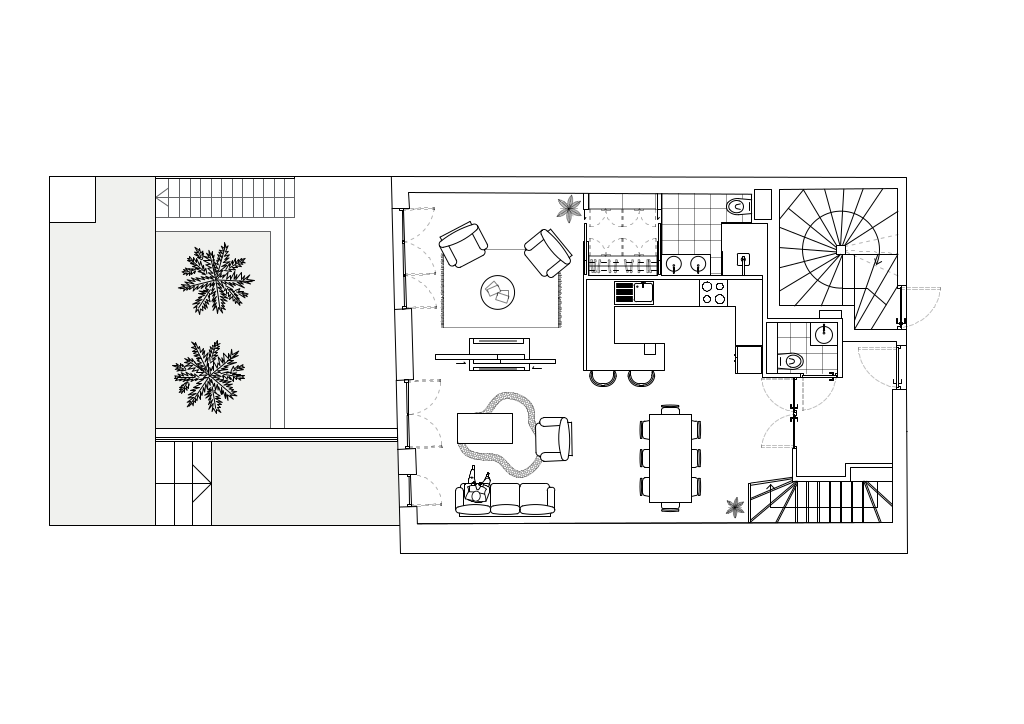 À contrebas - Plan 2