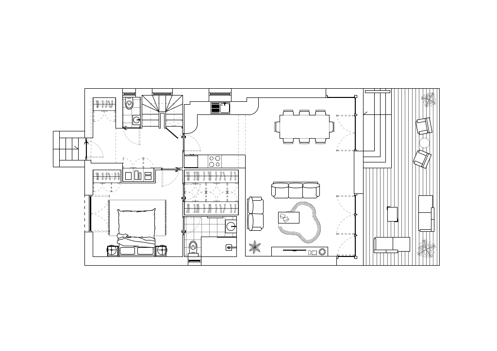 Vers le dehors - Plan 1